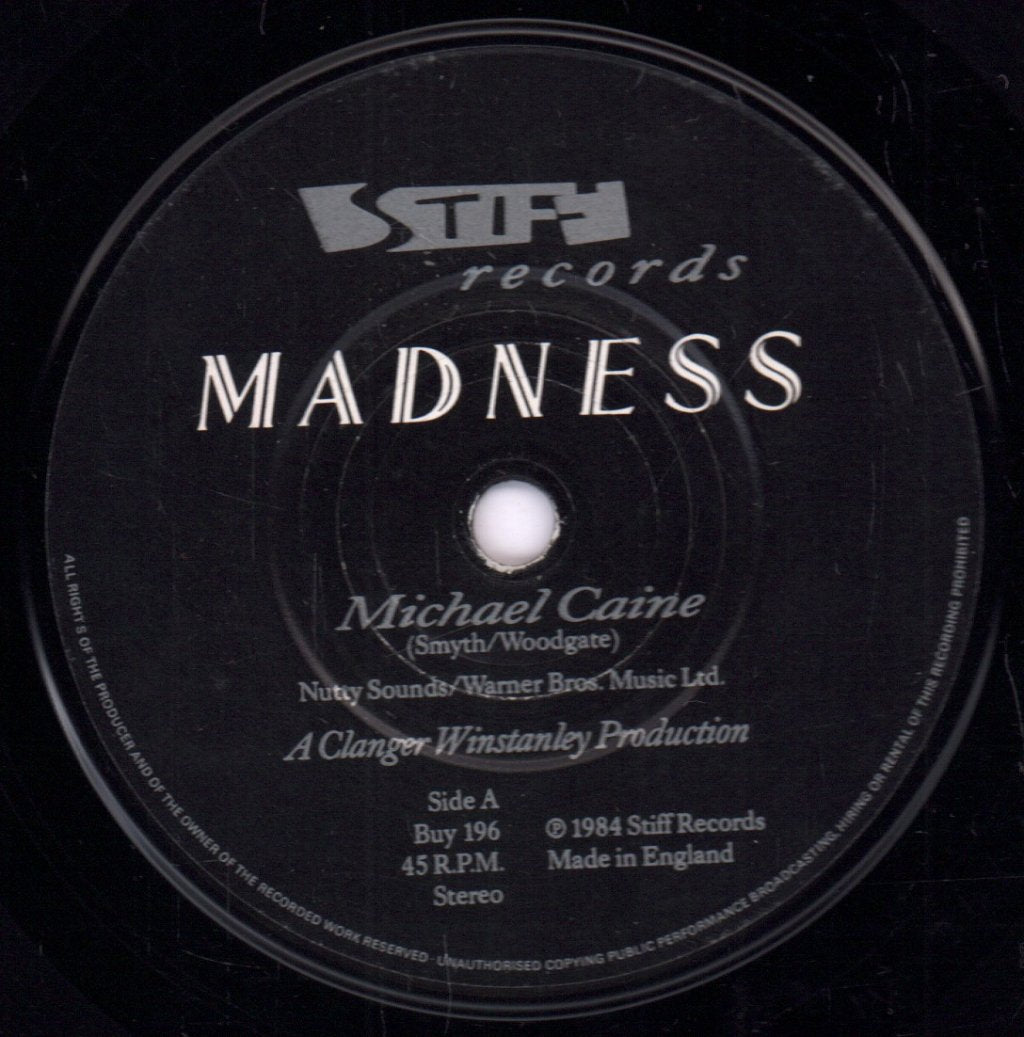 Madness - Michael Caine - 7 Inch