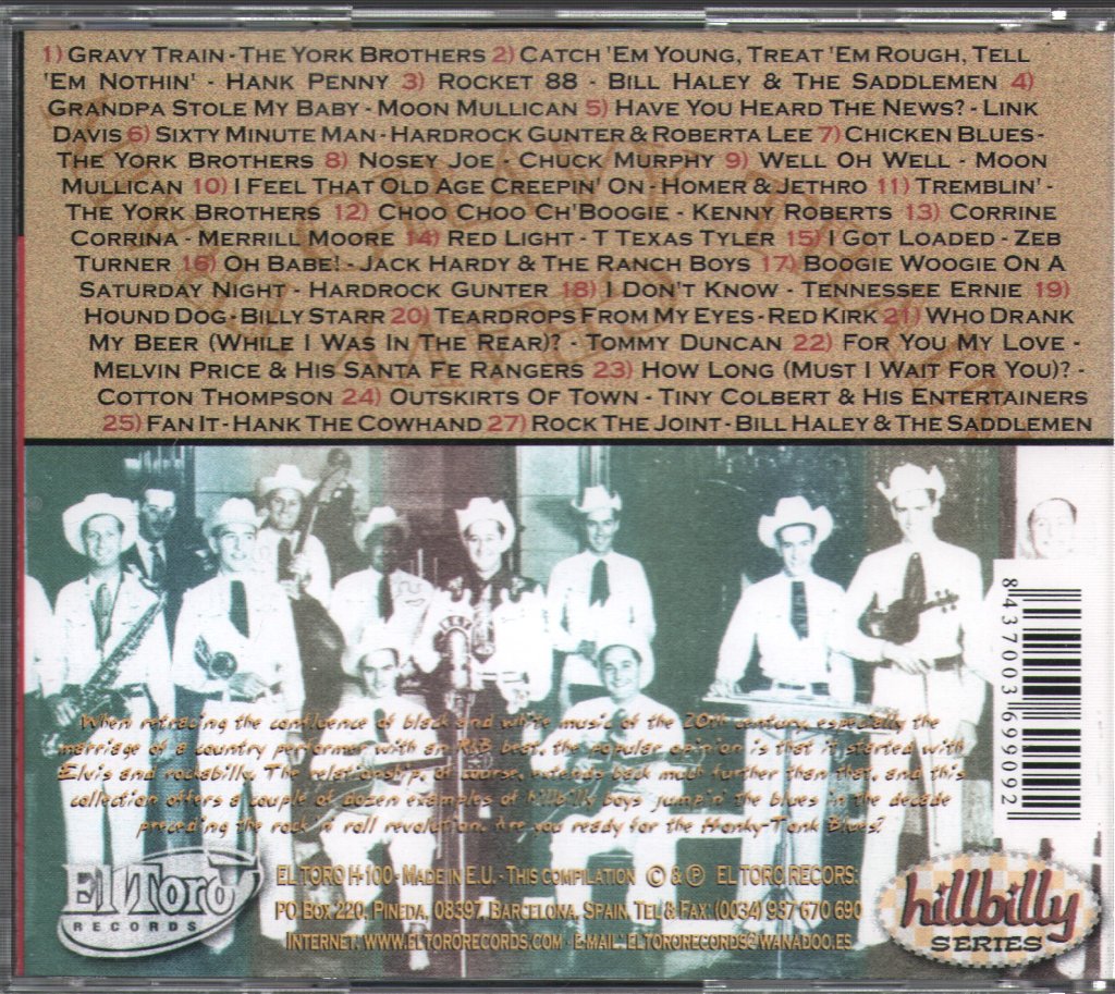 Various Artists - Gravy Train (Hillbilly Meets R&B Before Elvis) - Cd