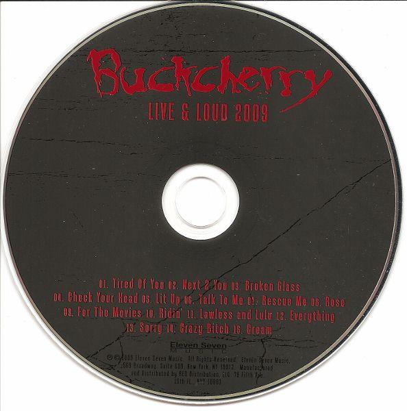Buckcherry - Live & Loud 2009 - Cd