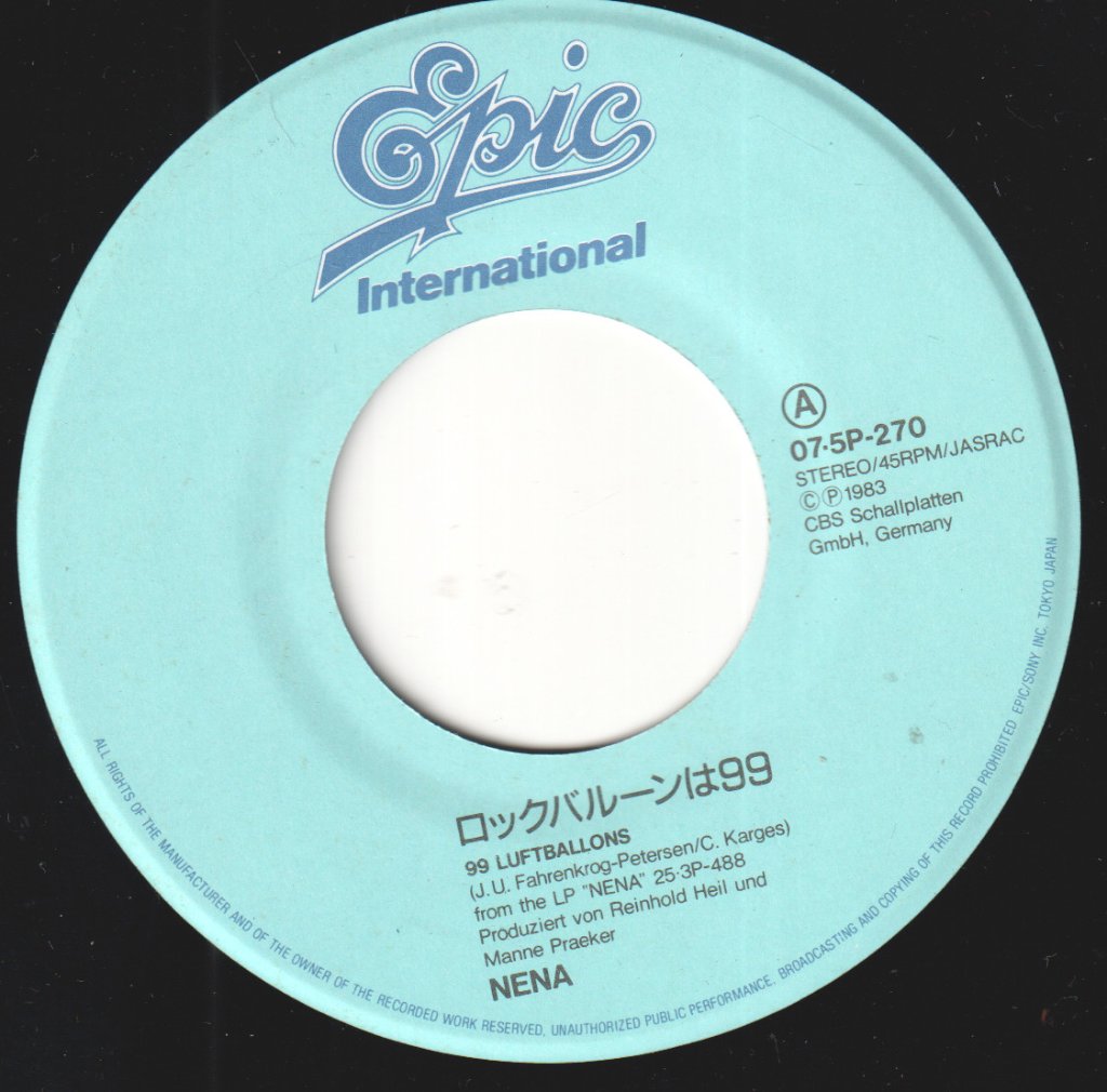 Nena - 99 Luftballons - 7 Inch