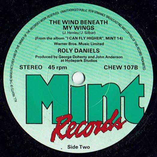 Roly Daniels - Wind Beneath My Wings - 7 Inch