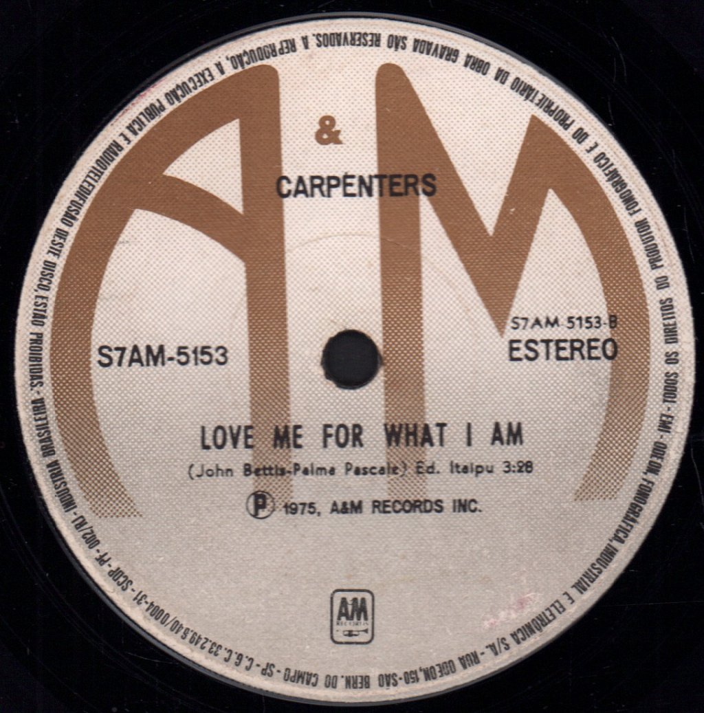 Carpenters - Solitaire - 7 Inch