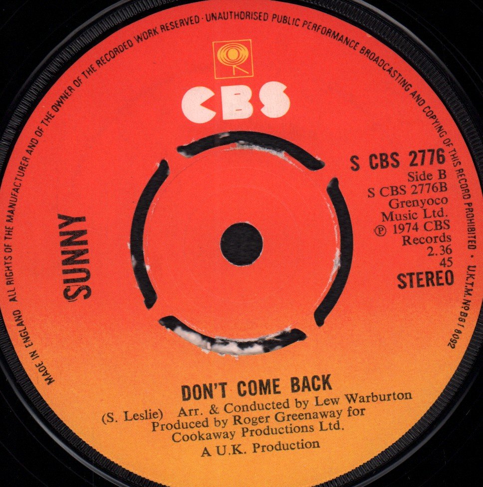 Sunny - Headline News - 7 Inch