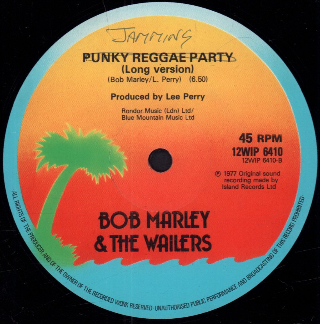 Bob Marley And The Wailers - Jamming - 12 Inch