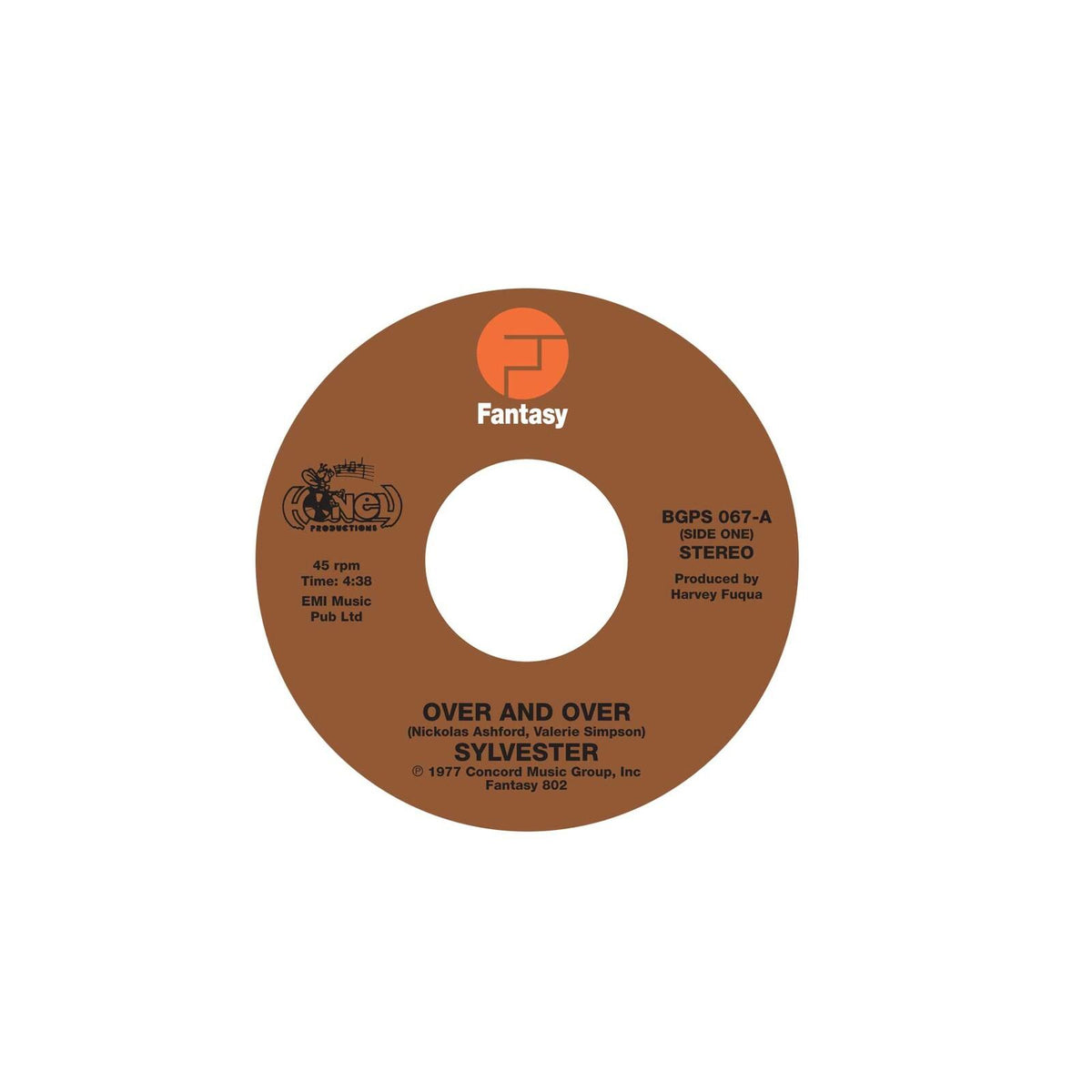Sylvester - Over and Over C/W I Need Somebody To Love Tonight - 7 Inch