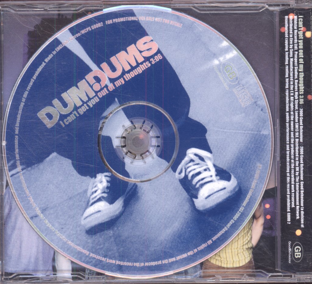 Dum Dums - I Can't Get You Out Of My Thoughts - Cd