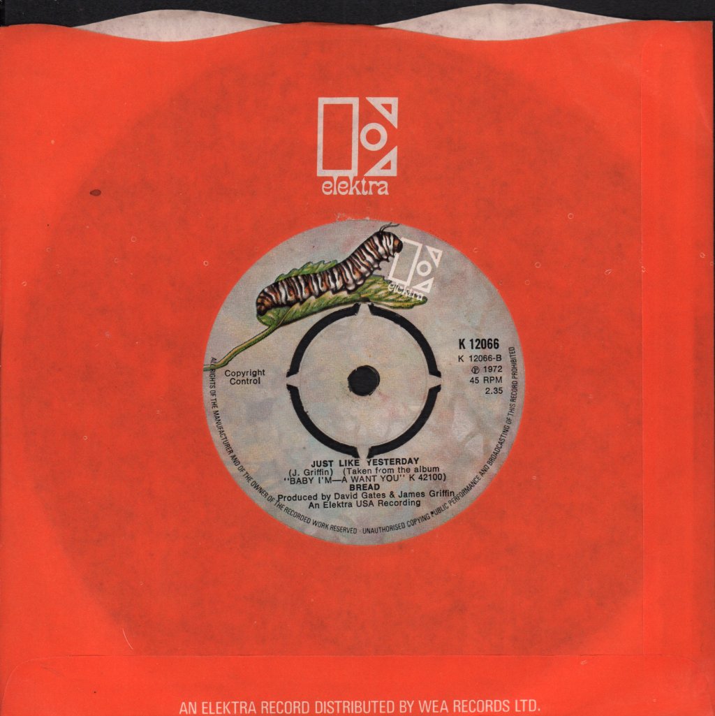 Bread - Guitar Man - 7 Inch