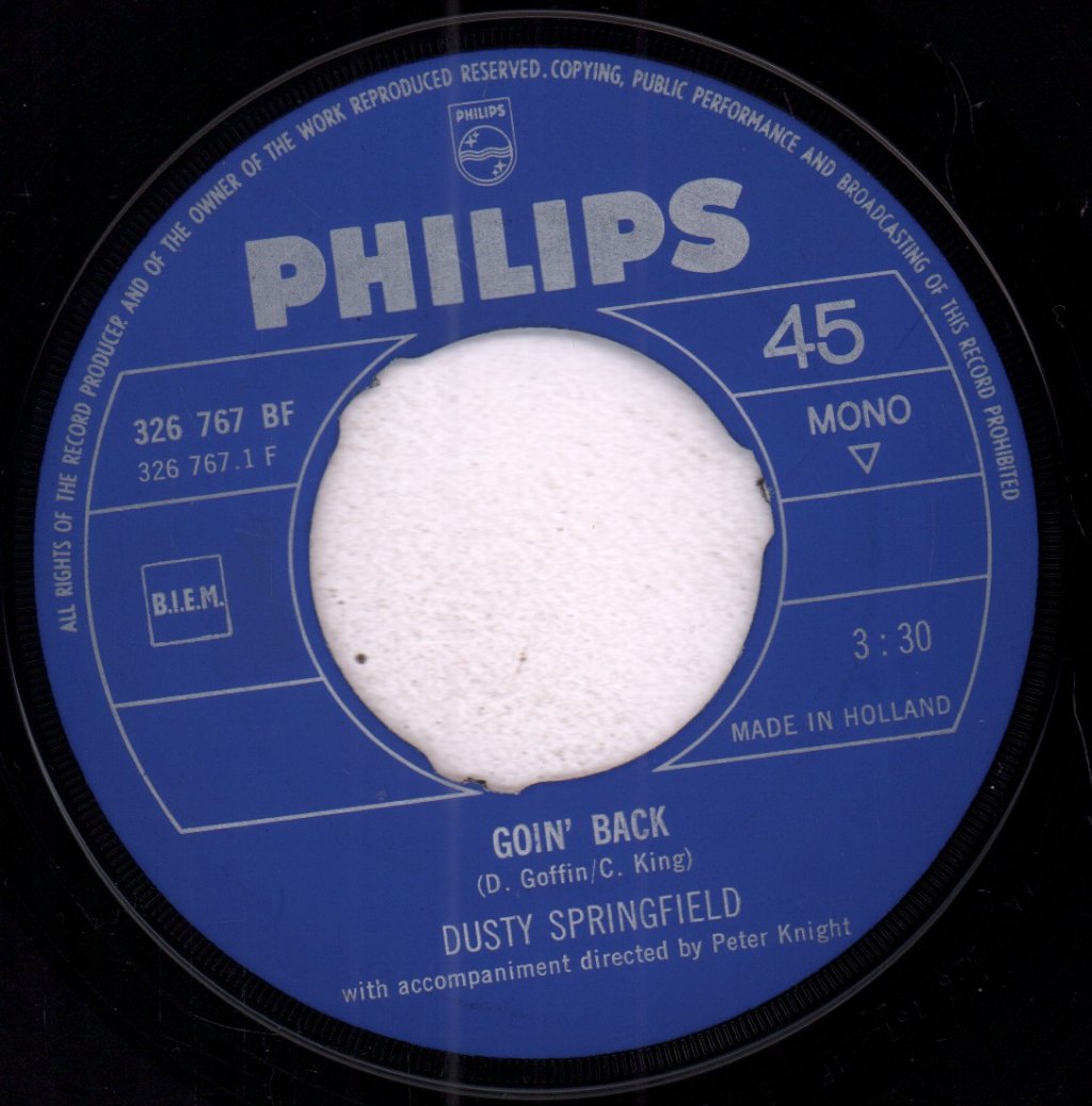 Dusty Springfield - Goin' Back - 7 Inch