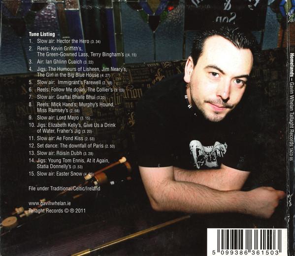 Gavin Whelan - Homelands - Cd