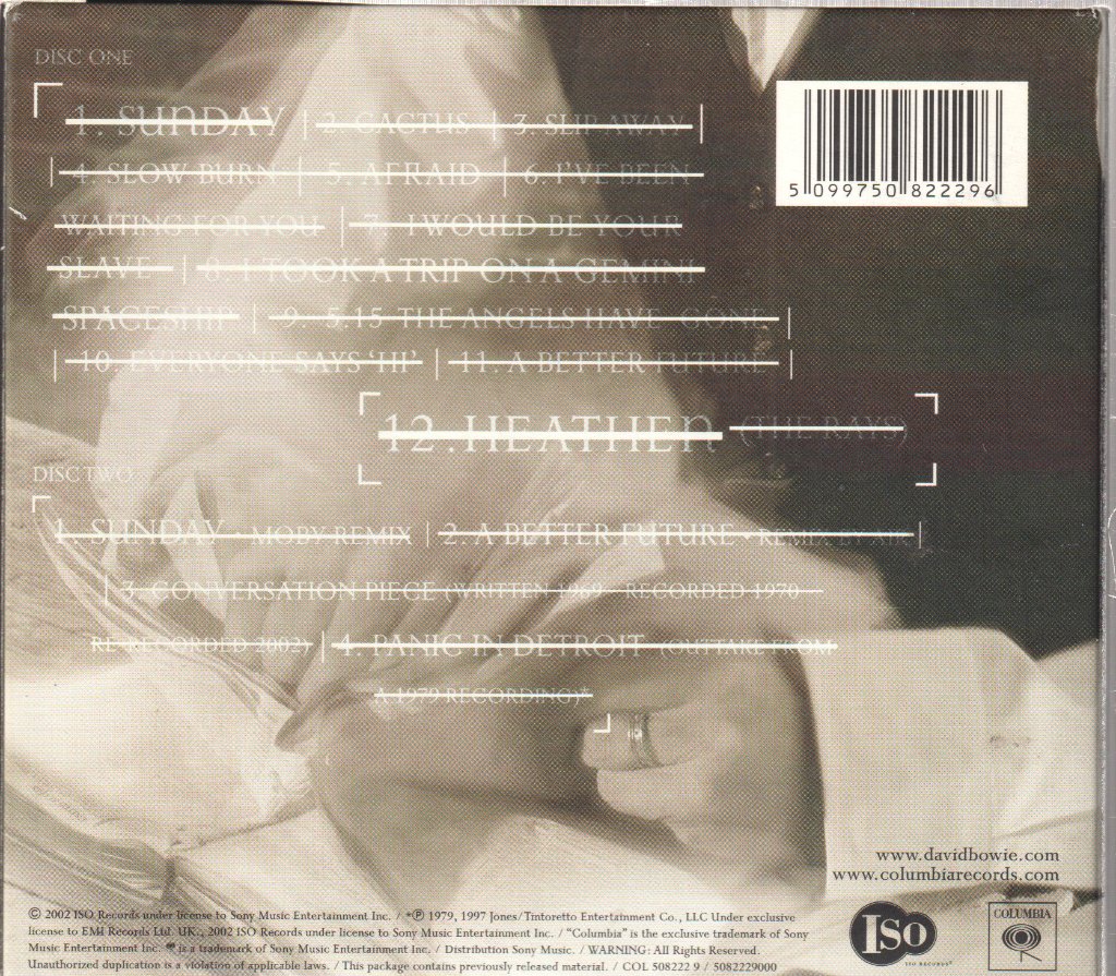 David Bowie - Heathen - Cd Set