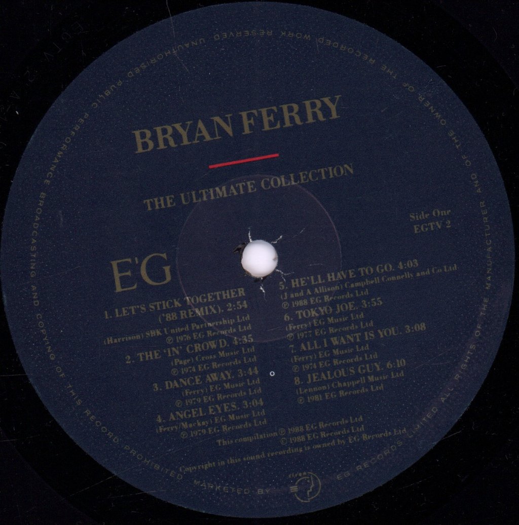 Bryan Ferry - Ultimate Collection - Lp