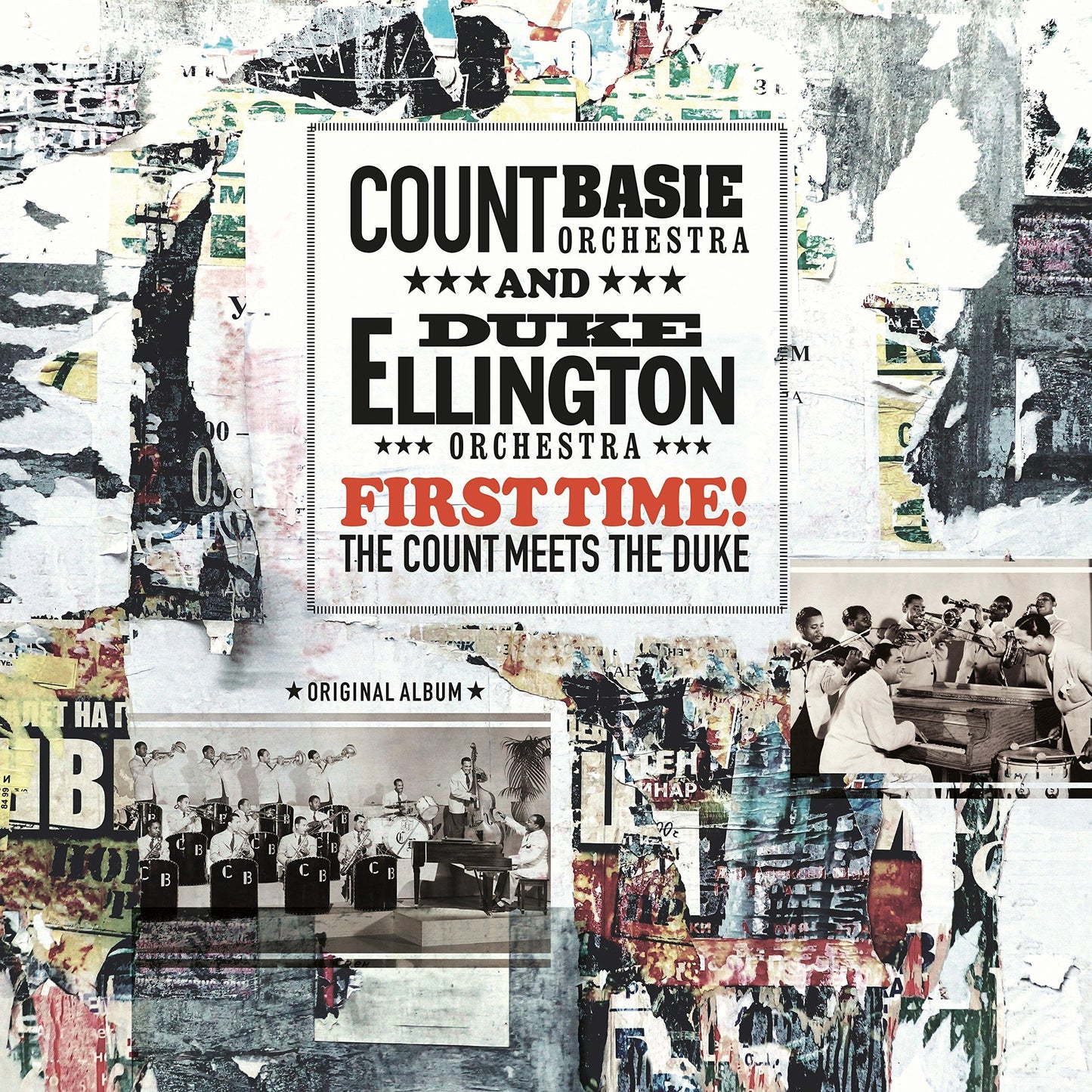 Duke Ellington And Count Basie - First Time! the Count Meets the Duke - Lp