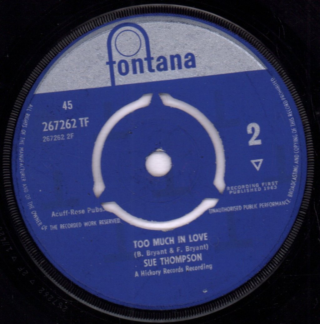 Sue Thompson - Willie Can - 7 Inch