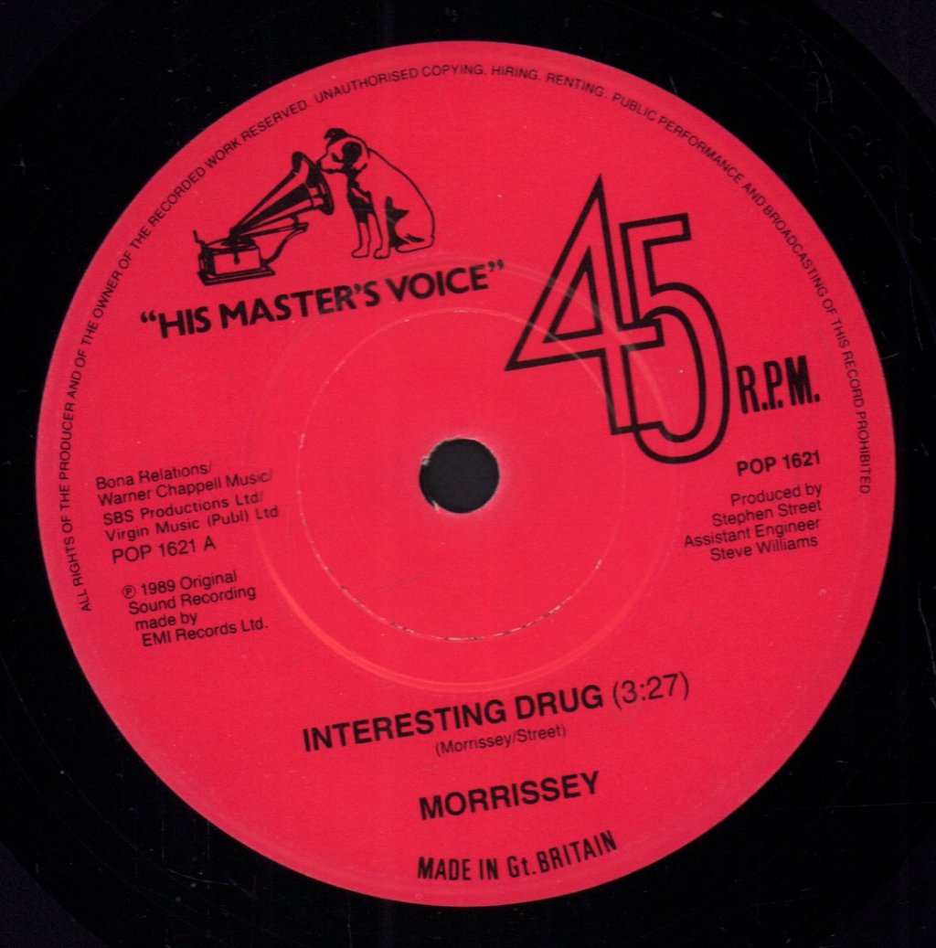 Morrissey - Interesting Drug - 7 Inch