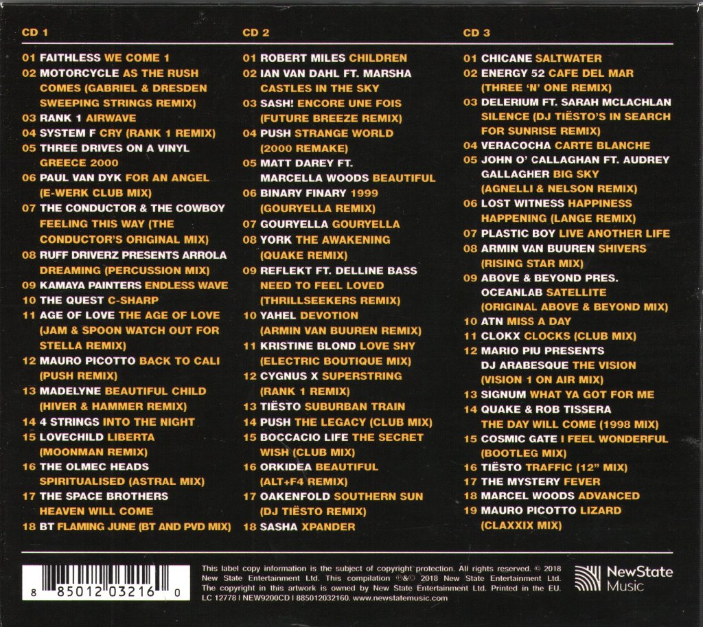 Dave Pearce - Trance Anthems - Triple Cd