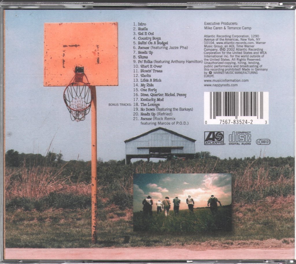 Nappy Roots - Watermelon, Chicken & Gritz - Cd