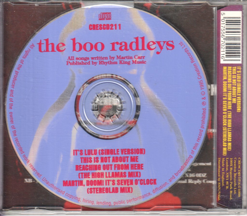Boo Radleys - It's Lulu - Cd
