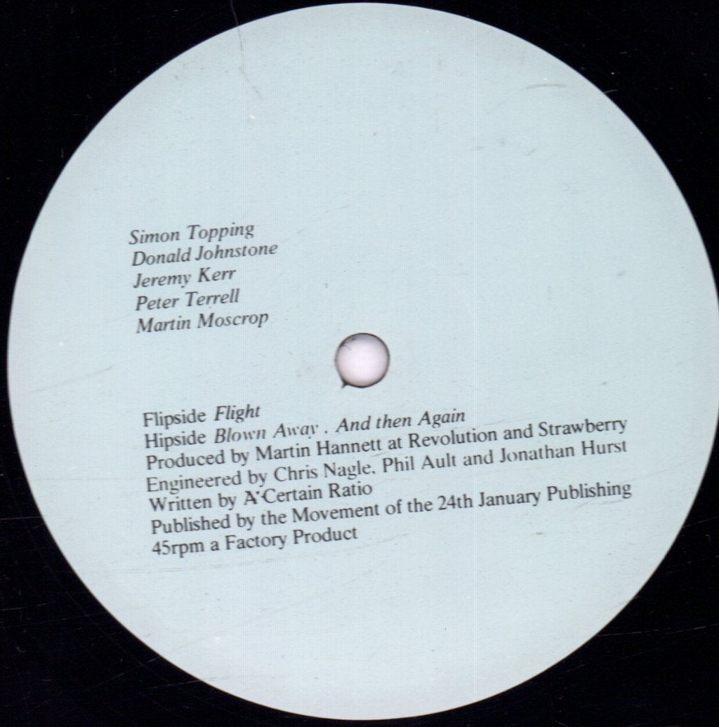 A Certain Ratio - Flight - 12 Inch