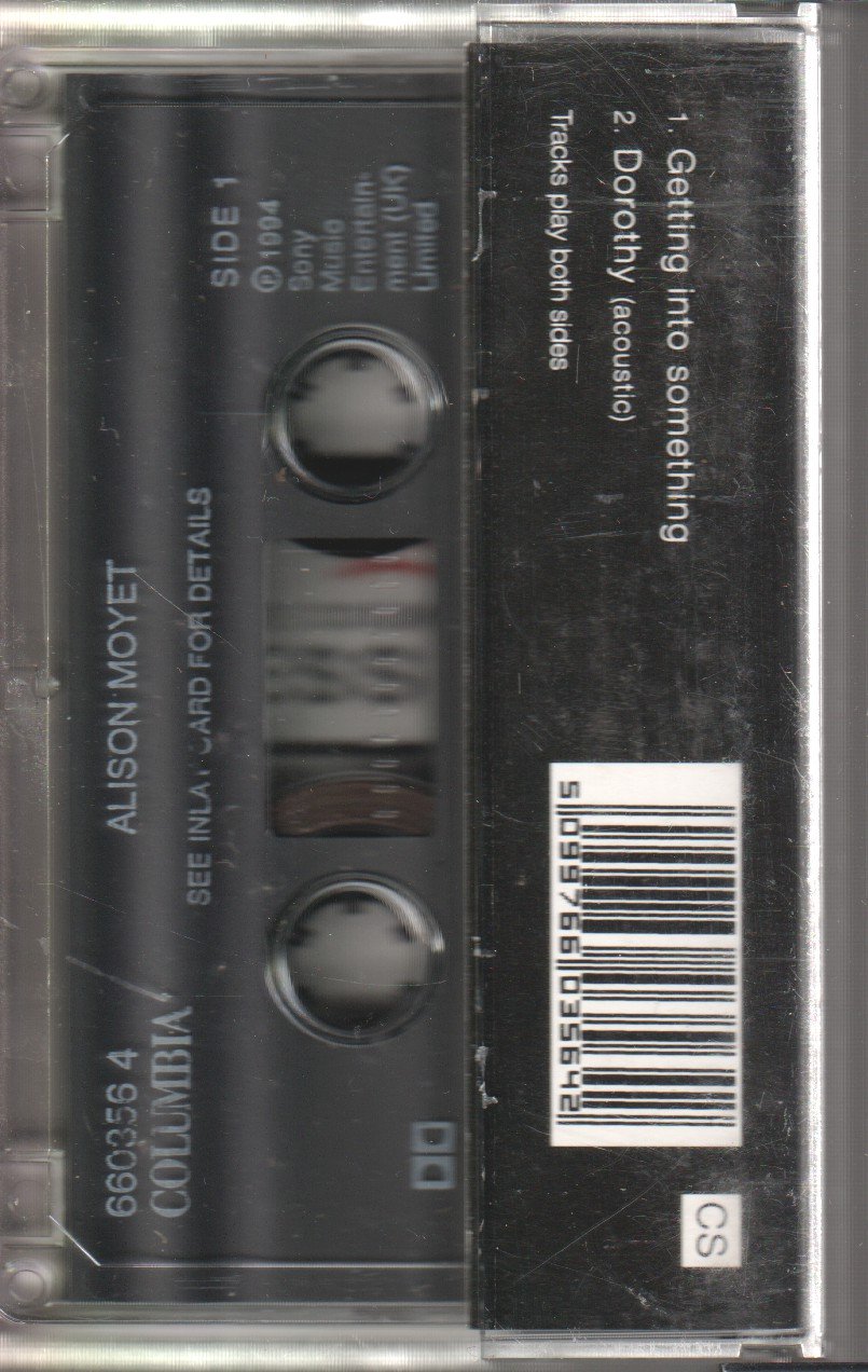 Alison Moyet - Getting Into Something - Cassette