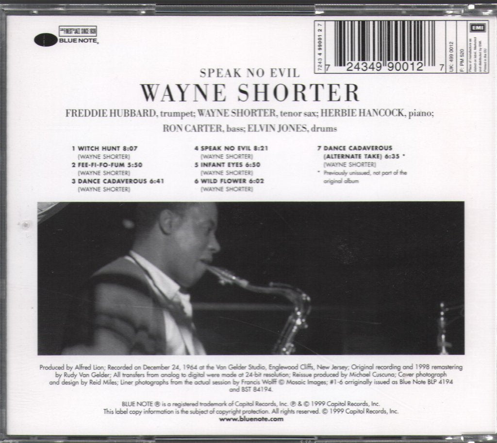 Wayne Shorter - Speak No Evil - Cd