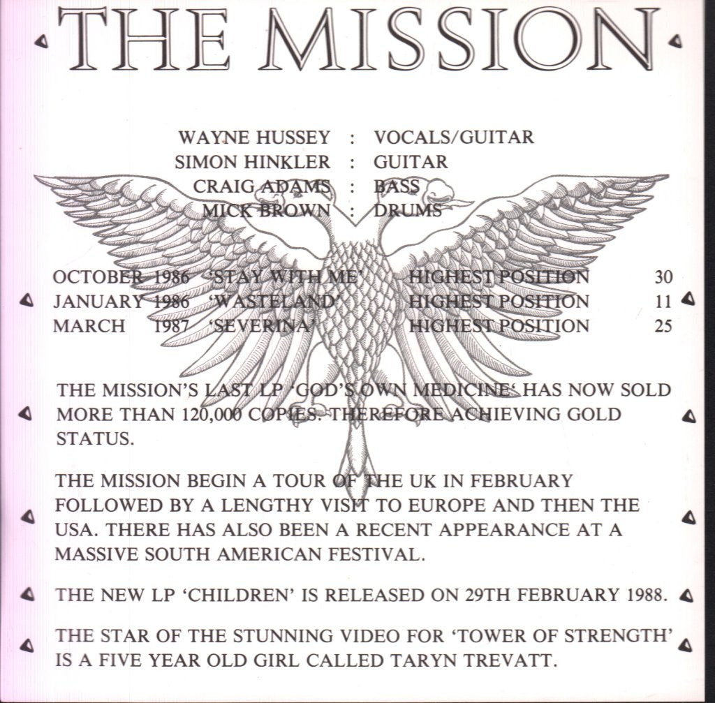 Mission - Tower Of Strength - 7 Inch