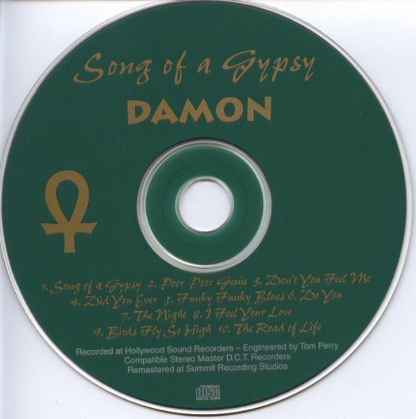 Damon - Song Of A Gypsy - Cd