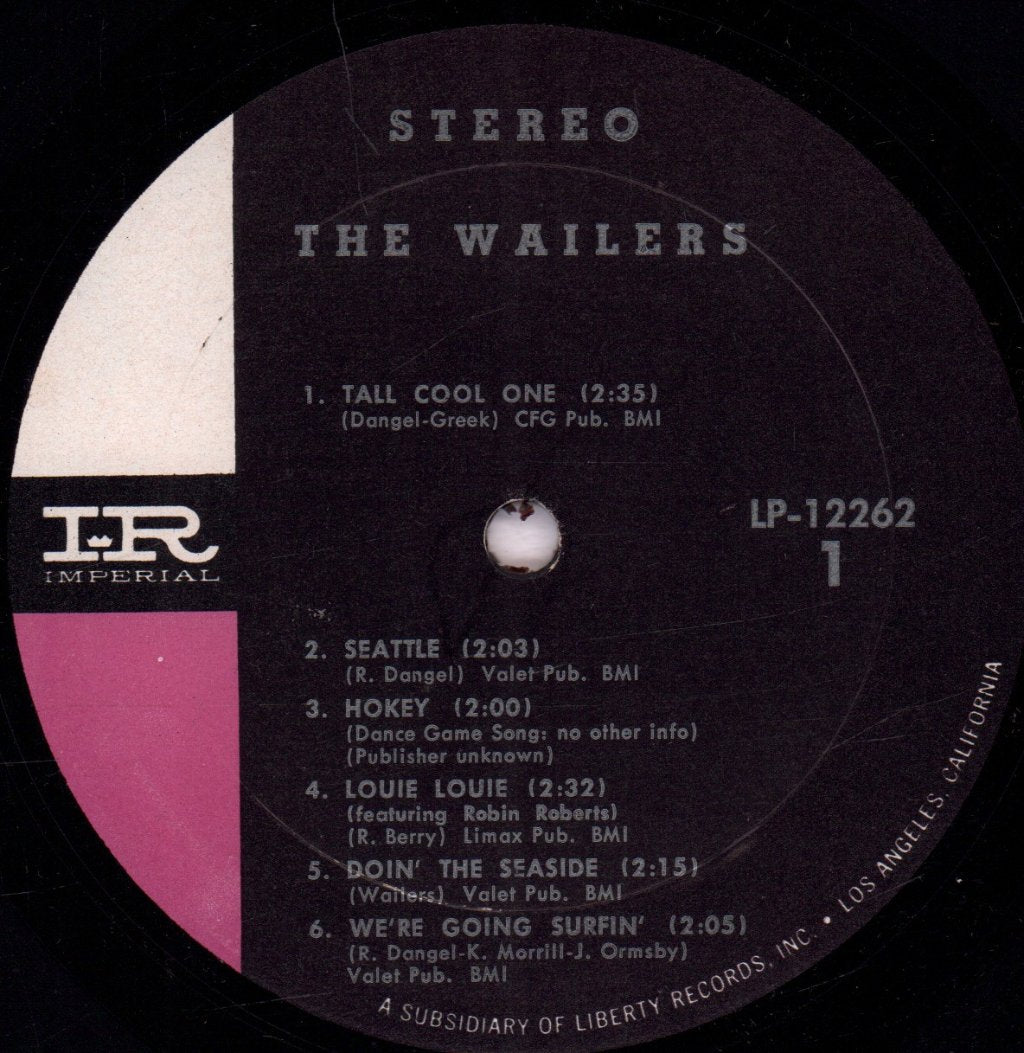 Wailers (Us Group) - Tall Cool One - Lp