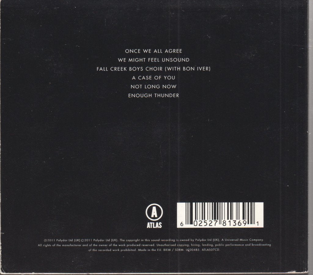 James Blake - Enough Thunder - Cd