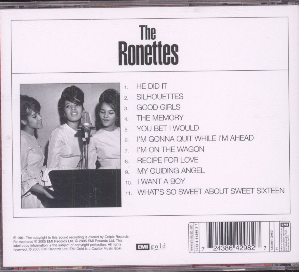 Ronettes - Ronettes (Featuring Veronica) - Cd