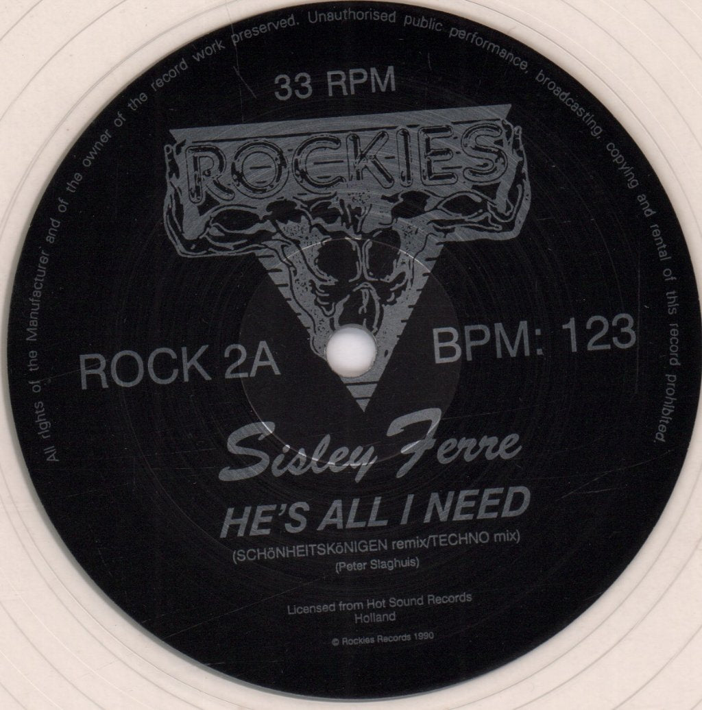 Sisley Ferre - He's All I Need - 12 Inch