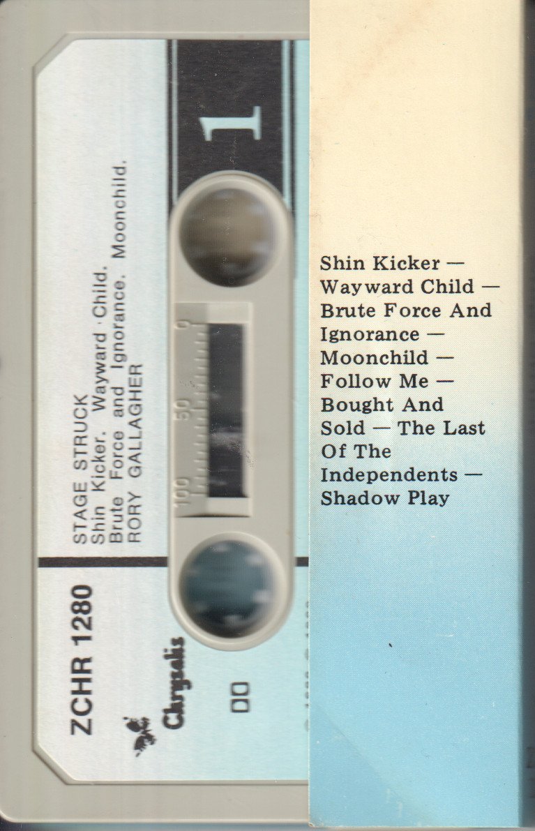 Rory Gallagher - Stage Struck - Cassette