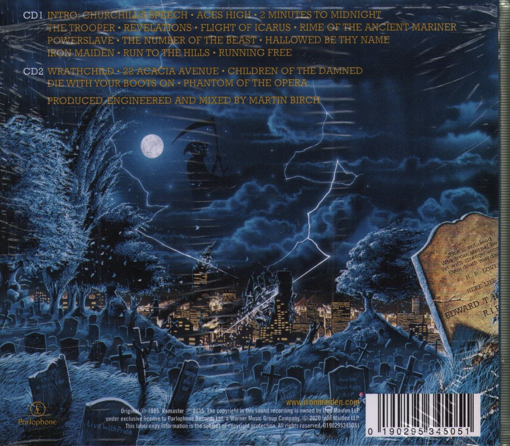 Iron Maiden - Live After Death - Double Cd