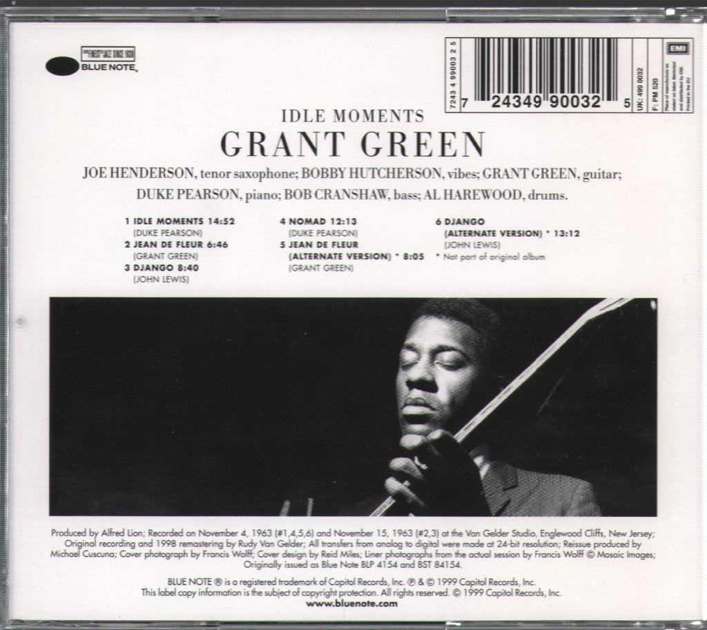 Grant Green - Idle Moments - Cd