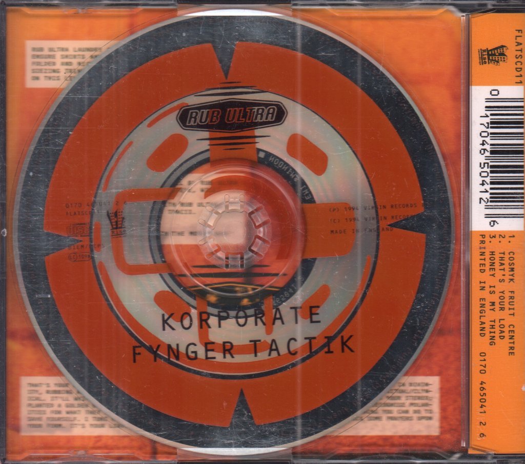 Rub Ultra - Korporate Fynger Tactik - Cd