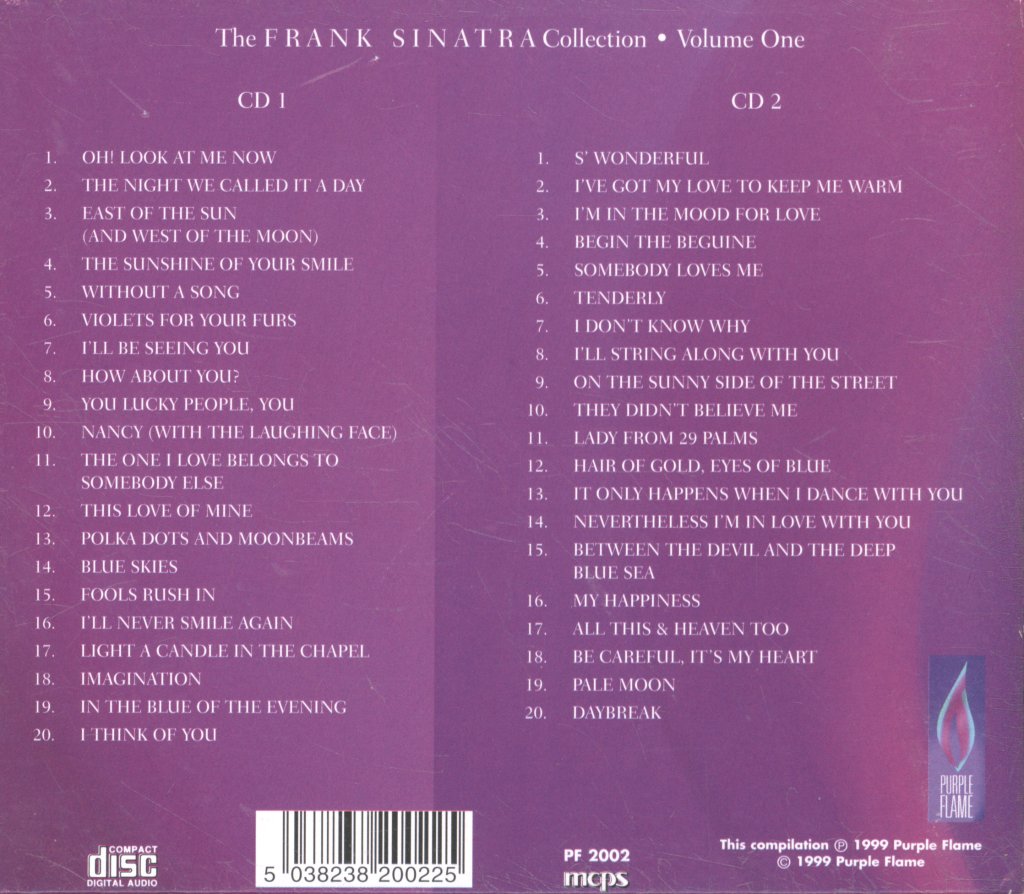 Frank Sinatra - Collection Volume 1 - Cd Set
