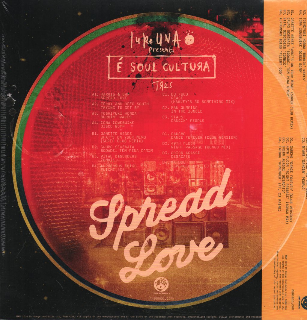 Various Artists - Luke Una Presents É Soul Cultura Tres - Double Lp