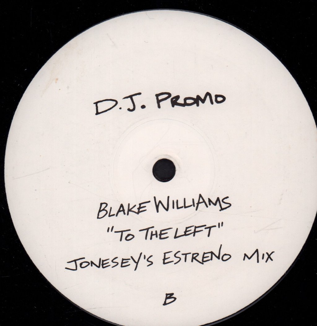 Blake Williams - To The Left - 12 Inch