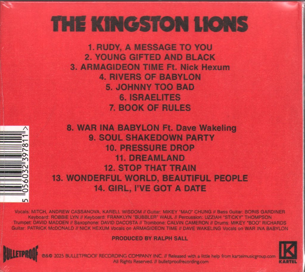 Kingston Lions - Kingston Lions - Cd