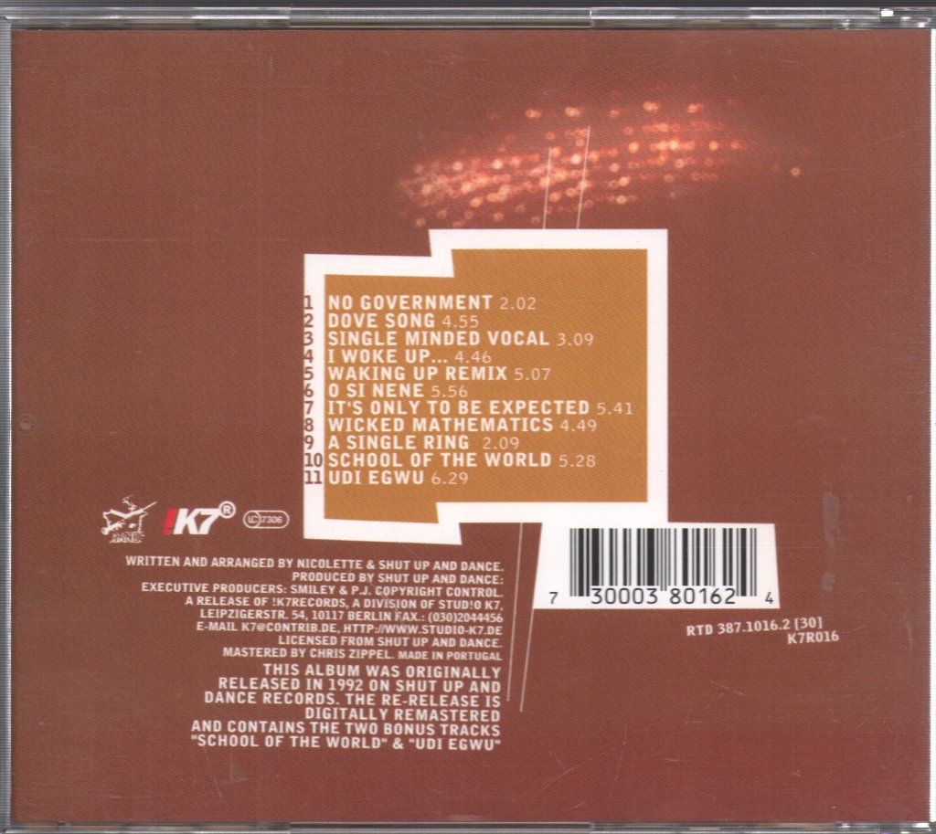 Nicolette - Now Is Early - Cd