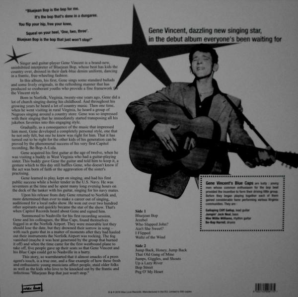 Gene Vincent & His Blue Caps - Bluejean Bop! - Lp