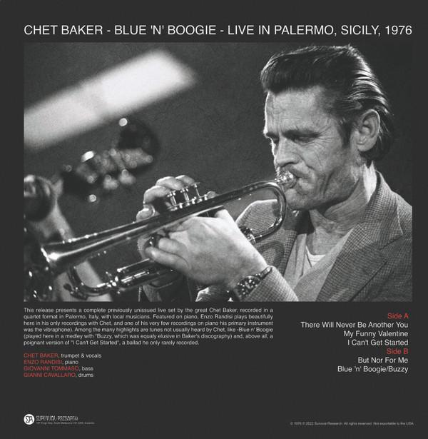 Chet Baker - Blue N Boogie Live In Palermo Sicily 1976 - Lp