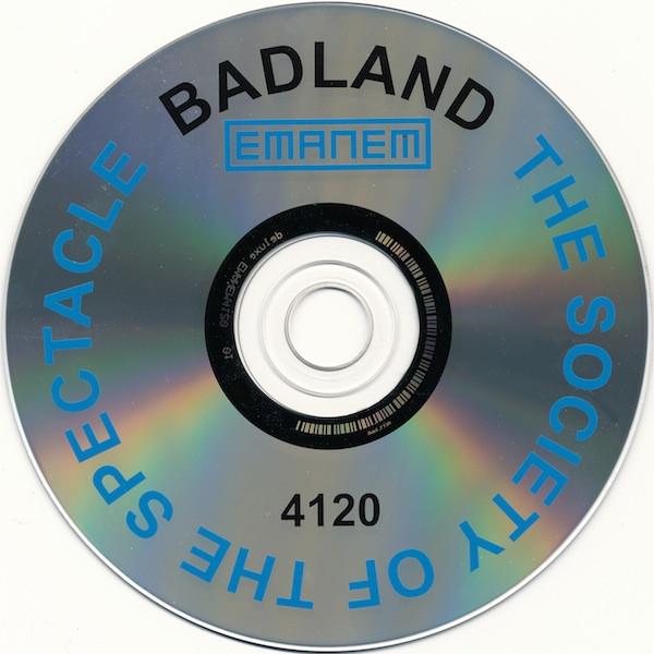 Badland (Jazz) - Society Of The Spectacle - Cd