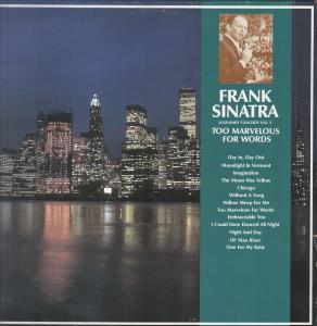 Frank Sinatra - Too Marvelous For Words - Lp