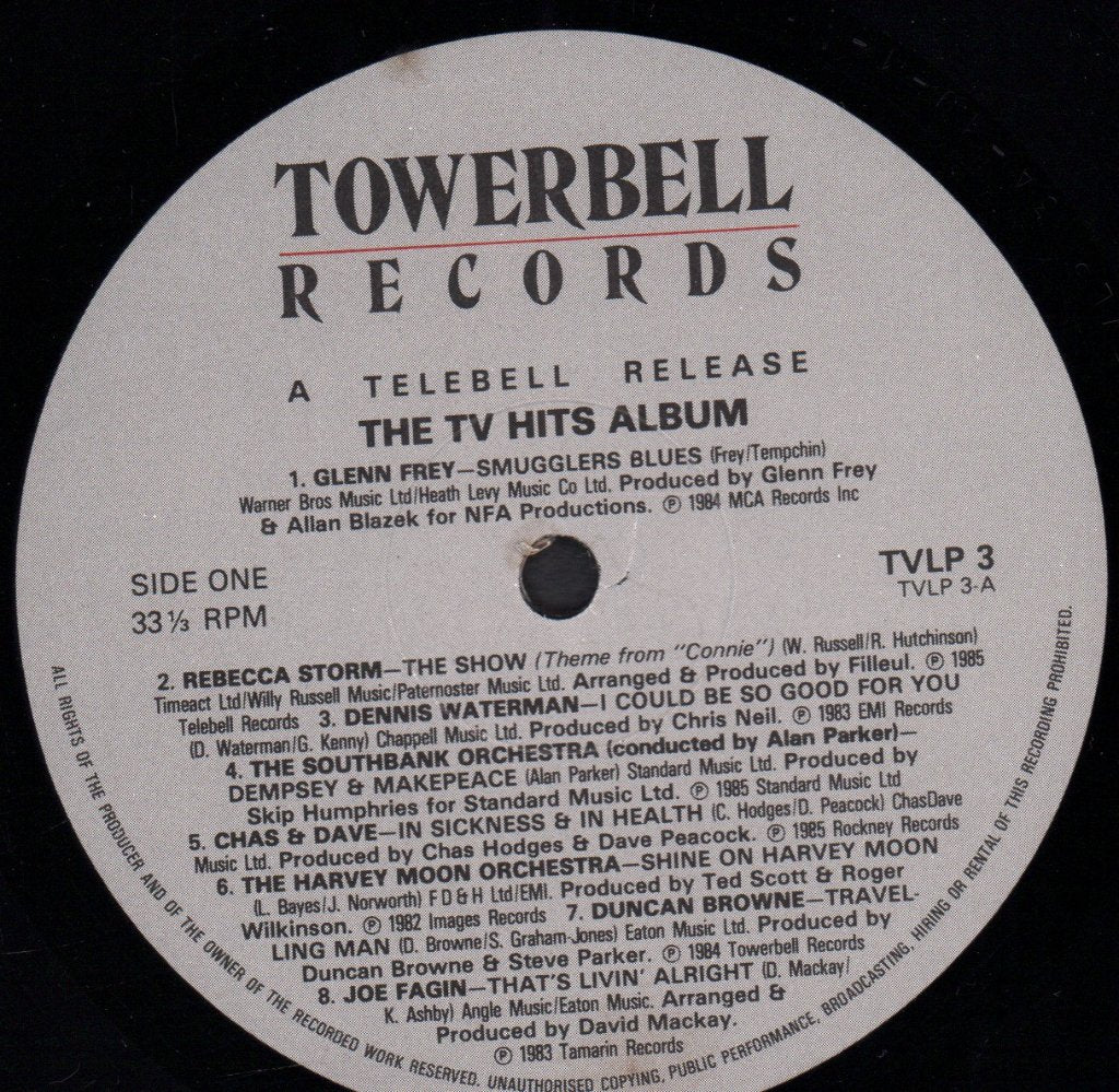 Tv Hits Album - 16 Original Tv Theme Tunes - Lp