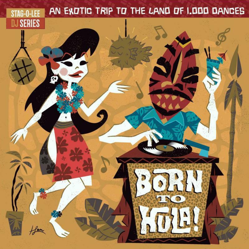 Various Artists - Born To Hula (Col Vinyl) - Double Lp