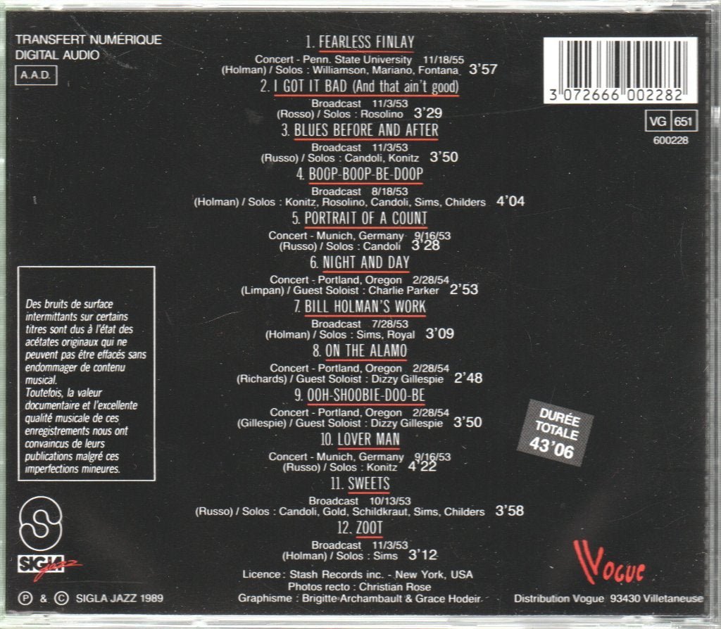 Stan Kenton And His Orchestra - Volume 1 - Cd