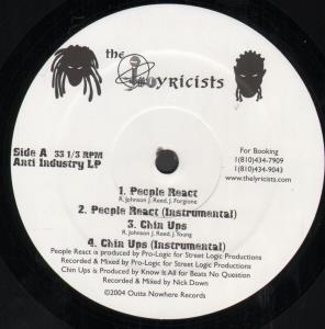 Lyricists - People React - 12 Inch