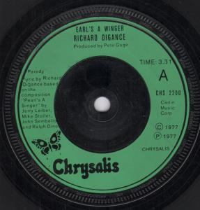 Richard Digance - Earl's A Winger - 7 Inch