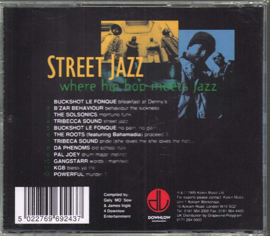 Various Artists - Street Jazz (Where Hip Hop Meets Jazz) - Cd