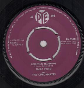 Emile Ford And The Checkmates - Counting Teardrops - 7 Inch